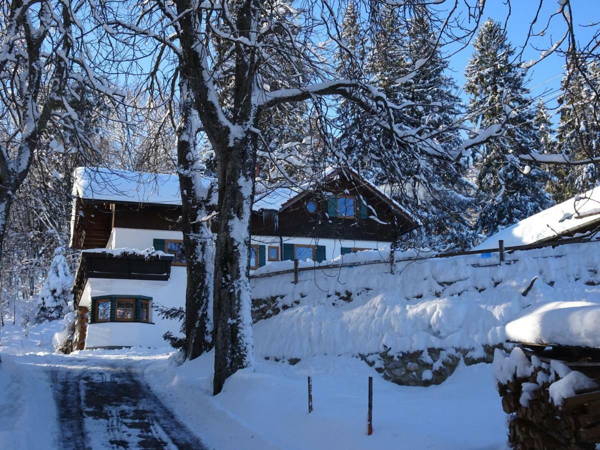 Villa Im Wald Roßhaupten Exteriör bild